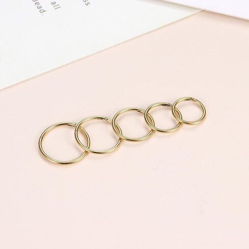 MILACOLATO 5 قطع G23 حلقات الأنف من التيتانيوم الأطواق 20 جرام 18 جرام 16 جرام حلقات ثقب الجسم للحاجز الغضروف دايث روك الشفاه الزنمة الحلزون محارة الأذن فص الأذن أقراط هيبوالرجينيك ثقب الأنف مجوهرات النساء الرجال in Kuwait