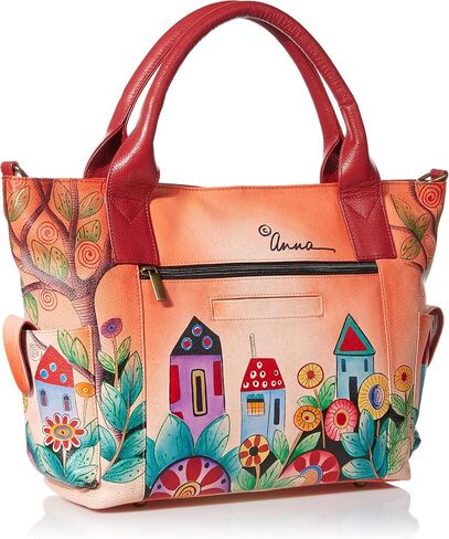Anna by Anuschka Zip-top Organizer with Outside Side Pockets in Kuwait