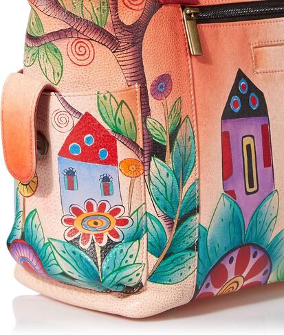 Anna by Anuschka Zip-top Organizer with Outside Side Pockets in Kuwait