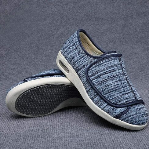 W&LESVAGO Women's Wide Width Diabetic Edema Shoes with Fully Adjustable Closures Easy On/Off, Air Cushion Walking Sneakers for Elderly Swollen Feet Outdoor in Saudi Arabia