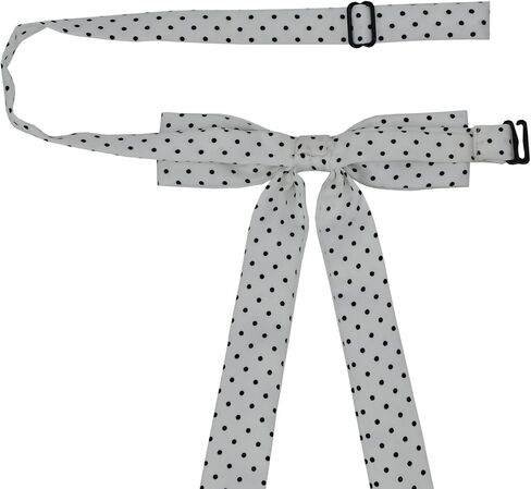 Women Long Pre Bow Tie, Adjustable Ladies Western Satin Neck Ties For T-shirt Decoration Valentine's Day Gift WT-01 in Kuwait
