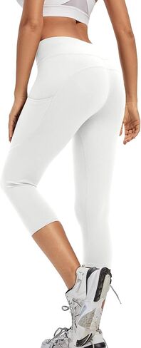 adorence Leggings for Women with Pockets (Soft, High Waist & Opaque)- Yoga Pants, Workout Leggings for Women in Kuwait