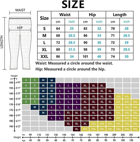 adorence Leggings for Women with Pockets (Soft, High Waist & Opaque)- Yoga Pants, Workout Leggings for Women in Kuwait
