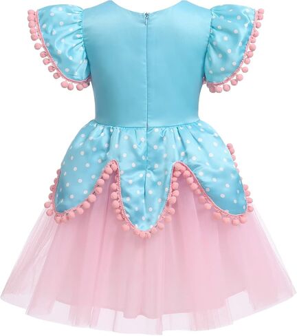 IDOPIP Carnival Circus Costume for Kids Baby Girls Romper Tutu Dress Princess Birthday Party Dress up with Headband Outfit in Kuwait