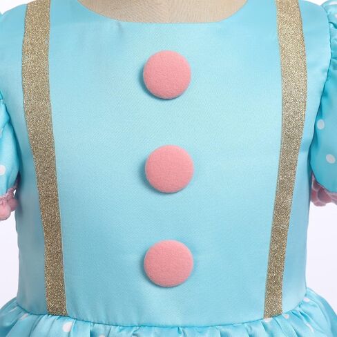 IDOPIP Carnival Circus Costume for Kids Baby Girls Romper Tutu Dress Princess Birthday Party Dress up with Headband Outfit in Kuwait