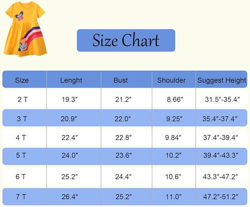 2-8 Years Girls Dresses Toddler Casual Summer Dress Cute A-line Dress for Home School in Kuwait