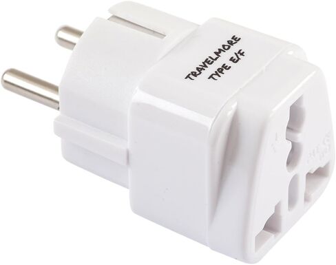 2 Pack UK Travel Adapter for Type G Plug - Works with Electrical Outlets in United Kingdom, Hong Kong, Ireland, Great Britain, Scotland, England, London, Dublin & More in Kuwait