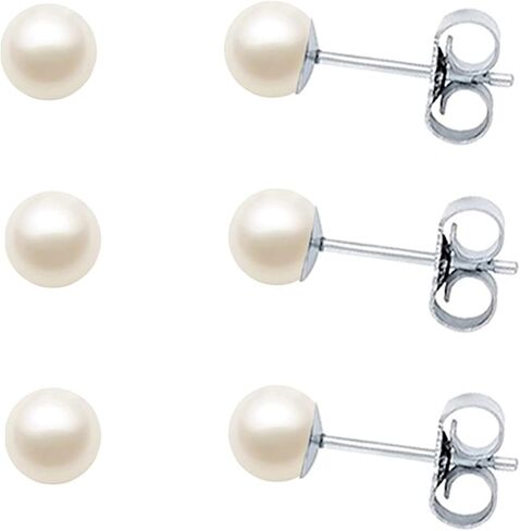 G23 Titanium Ear Post For Sensitive Ears 3mm 4mm 5mm 6mm Pearl Stud Earrings Implant Grade Piercing Studs in Kuwait