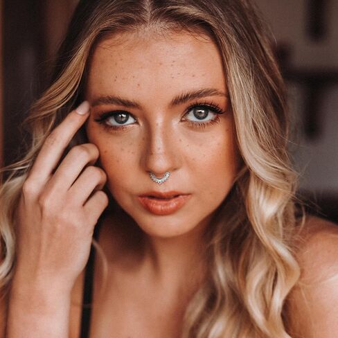 Fansilver 16 قطعة 16 جرام حلقات حاجز من الفولاذ الجراحي مجوهرات حدوة الحصان تشيكوسلوفاكيا حلقة الأنف هوب الغضروف الحلزون Daith Tragus حلق الفرس الحاجز الدائري محارة ثقب المجوهرات للنساء والرجال in Kuwait