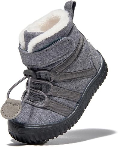 Newsonet Toddler Winter Snow Boots Boys Girls Cold Weather Baby Faux Fur Shoes (Infant/Toddler/) in Kuwait
