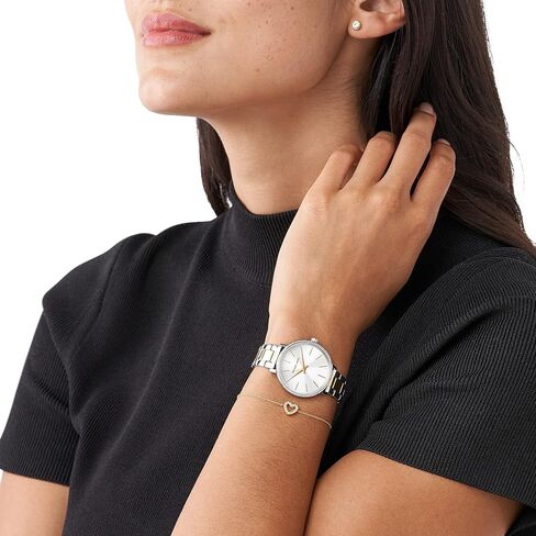 Michael Kors Pyper Mini Women's Watch, Stainless Steel Watch for Women with Steel, Leather, or Silicone Band in Kuwait