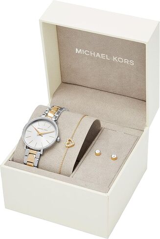 Michael Kors Pyper Mini Women's Watch, Stainless Steel Watch for Women with Steel, Leather, or Silicone Band in Kuwait