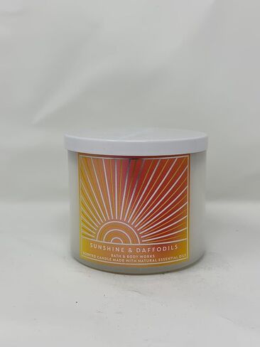 Sunshine & Daffodils 3-Wick Candle 14.5 oz / 411 g in Saudi Arabia
