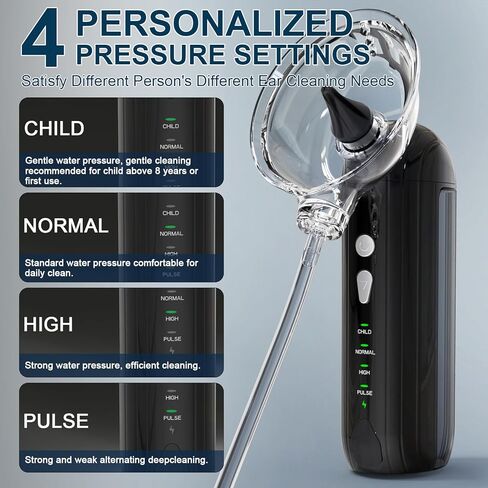 اكسوتن مجموعة تنظيف الاذن الكهربائية التي تعمل بالماء in Kuwait