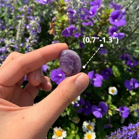 هدايا ساحرة من رالي بوزن 1 رطل للنساء من البلورات السائبة وأحجار الشفاء مع حقيبة للتأمل والشفاء والريكي (صغير) in Kuwait