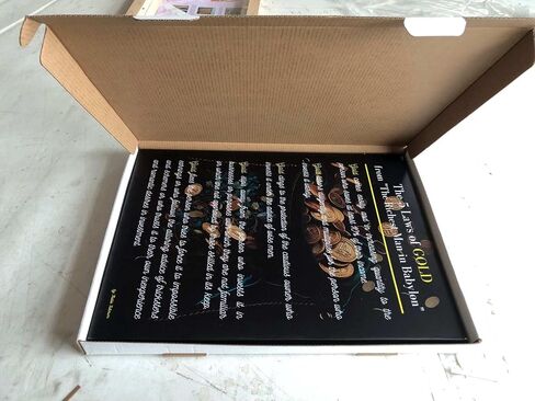 Nobis Futurum - 5 Laws of Gold Canvas Wall Art in Saudi Arabia