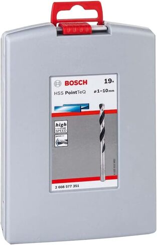 Bosch Professional 2608577175 PointTeQ HSS Twist Bit (for Metal, 11 x 94 x 142 mm, Accessories for Drill Driver), 1 W, 1 V, Colour, Size in Kuwait