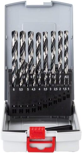 Bosch Professional 2608577175 PointTeQ HSS Twist Bit (for Metal, 11 x 94 x 142 mm, Accessories for Drill Driver), 1 W, 1 V, Colour, Size in Kuwait