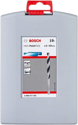 Bosch Professional 2608577175 PointTeQ HSS Twist Bit (for Metal, 11 x 94 x 142 mm, Accessories for Drill Driver), 1 W, 1 V, Colour, Size in Kuwait