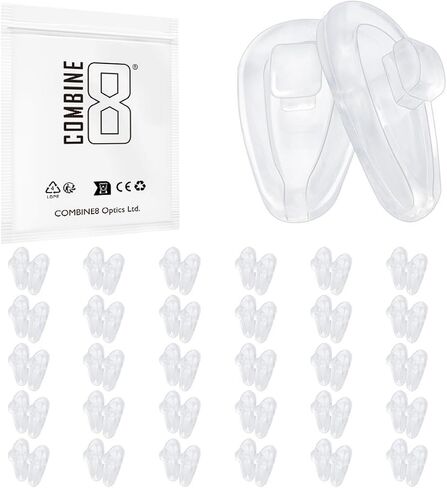 Glasses Nose Pad, 12 Pairs Eyeglass Nose Pads for Oakley Lizard/Gasser/Barrelhouse OX3173/Limit Switch Sunglasses in Saudi Arabia