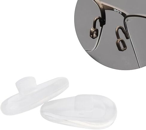 Glasses Nose Pad, 12 Pairs Eyeglass Nose Pads for Oakley Lizard/Gasser/Barrelhouse OX3173/Limit Switch Sunglasses in Saudi Arabia
