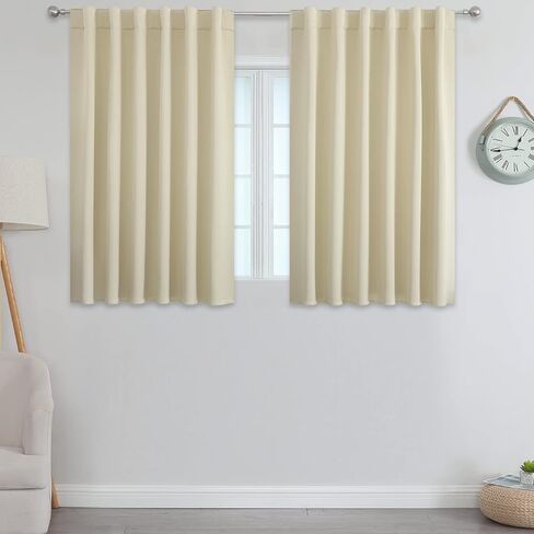 Estelar Textiler ستائر تعتيم أرجوانية بطول 63 بوصة لوحتين، ستائر تعتيم خلفية للغرفة/جيب قضيب لغرفة نوم الفتيات، ستائر نوافذ معزولة حراريًا تحجب الضوء لغرفة الأطفال، 38 عرضًا × 63 طولًا in Kuwait