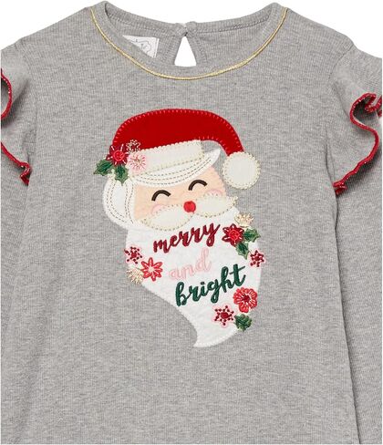 Mud Pie girls Baby Girl Santa Christmas Tunic and Legging in Saudi Arabia