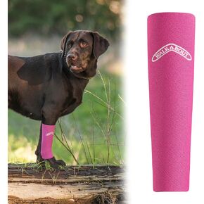 Walkabout Compression Sleeve for Dogs, Canine Leg Brace to Heal Wounds, Hygromas, Treat Arthritis and Injury with 360° Support Sleeve for Pain Relief, and Elbow Pad Protection (Medium 3-4", Pink) in Saudi Arabia