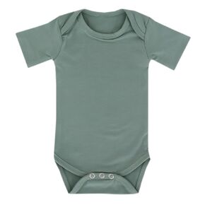 Copper Pearl Short Sleeve Bodysuit Baby: Ultra Soft Bodysuits for Newborns, Boys, Girls, and Infants - Stylish, Comfortable, Overlap Shoulders, Premium Knit Fabric - Blossom, 6-12 Months