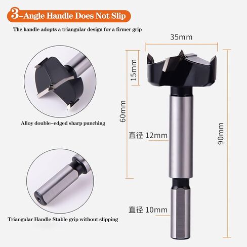 Aizami Cabinet Hinge Jig 35mm Hinge Drilling Jig Guide Concealed Hinge Jig Hole Punch Locator Kit Woodworking Tools for Face Frame Cabinet Cupboard Door in Kuwait