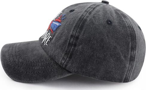 Cruise Hair Don't Care Hats for Men Women, Adjustable Vintage Embroidered Washed Cotton Denim Boat Baseball Cap in Saudi Arabia