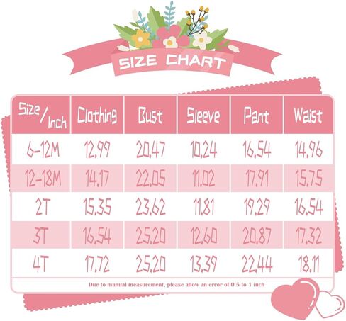 طقم ملابس لحديثي الولادة للفتيات الصغيرات لعيد الحب بأكمام طويلة in Kuwait