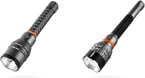 NEBO 12000 مصباح يدوي قابل لإعادة الشحن مع تكبير 2x، 5 أوضاع إضاءة، مقاوم للماء (IP67)، وبنك طاقة، مصباح يدوي ساطع للحمل اليومي والصيد والتخييم in Saudi Arabia