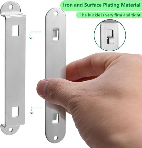 4 Sets Bird House Hanger Bracket- Stable Bird House Mounting Bracket- Bird House Bracket Racks with 8 Srews for Multifunction Fixing Device in Saudi Arabia