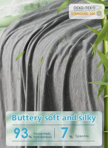 وسائد الحمل من ميز، غطاء رايون من وسائد الحمل المصنوعة من الخيزران للنوم، وسادة أمومة باردة للنساء الحوامل، وسائد للجسم على شكل حرف U مقاس 55 بوصة للبالغين، رمادي in Kuwait