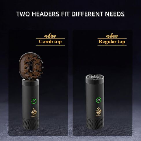 Portable Arabian Electronic Incense Burner, Rechargeable USB Incense Burner Electric Aromatherapy Machine Ramadan Muslim Incense Holder for Car and Home in Kuwait