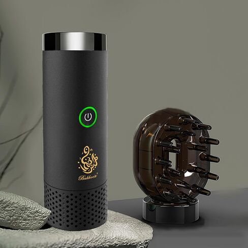 Portable Arabian Electronic Incense Burner, Rechargeable USB Incense Burner Electric Aromatherapy Machine Ramadan Muslim Incense Holder for Car and Home in Kuwait