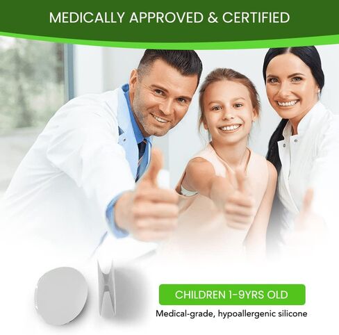 Pretty Ears Cosmetic Ear Correctors for Children (4 Pairs) – Transparent Medical Grade Silicone Ear Tape for Prominent Ears - Correct Protruding Ears Without Surgery for Toddlers, Kids in Kuwait