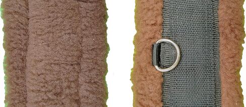 Fleece Padded Girth with Heavy Duty Elastic Belts & Stainless Hardware, Multi Colors, Multi Sizes in Kuwait