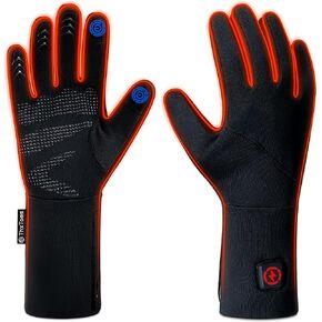 بطانات قفازات ساخنة من ThxToms هدية للرجال والنساء، قفازات شتوية رفيعة للغاية لتدفئة اليد تعمل باللمس للتنزه سيرًا على الأقدام وركوب الدراجات وركوب الدراجات in Kuwait