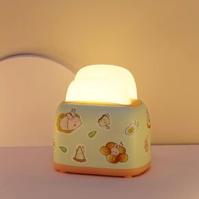 مصباح ليلي لطيف للأطفال من ONEVER مصباح نخب LED أضواء ليلية قابلة لإعادة الشحن عبر USB ومصباح ليلي نخب قابل للتعديل مع مفتاح مؤقت للأطفال والحضانة والفتيات وأضواء ليلية لغرفة النوم in Kuwait