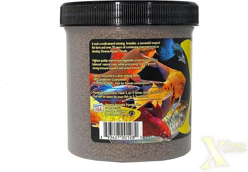 Xtreme Aquatic Foods 2128-B Community Peewee Fish Food in Saudi Arabia