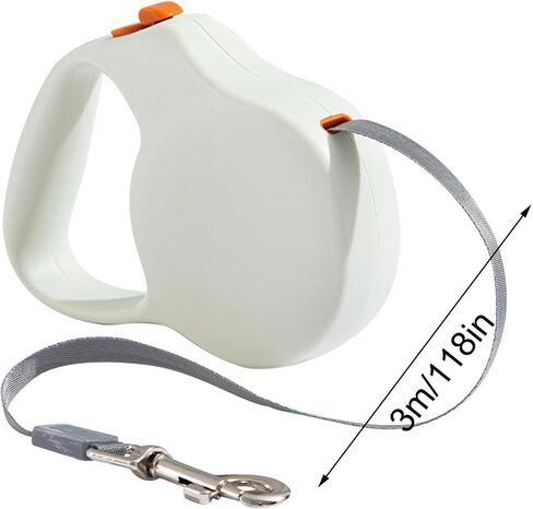 PURRINI Retractable Dog Leash, 10 FT Dog Walking Leash for Medium Small Dogs up to 40 lbs, No Tangle, Avocado Green in Saudi Arabia