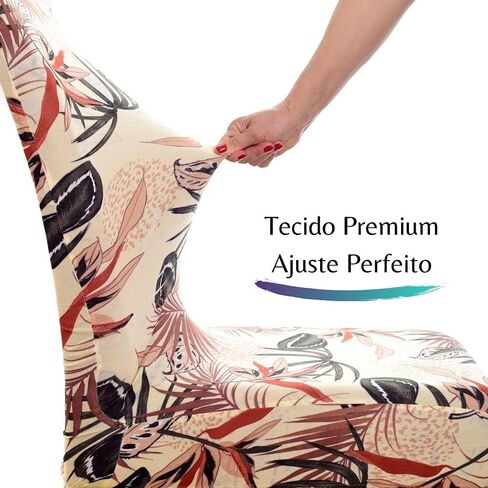 6 Fabric Universal Dining Chairs Shipping 24h Boho in Saudi Arabia