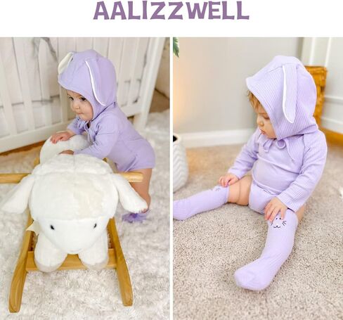 Aalizzwell Infant Baby Boys Girls Easter Clothes Bunny Outfit in Kuwait