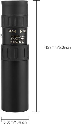 منظار Ruining Night أحادي، تكبير أحادي، 10-30 مرة تكبير قابل للتعديل للسفر الرياضي في الهواء الطلق in Kuwait