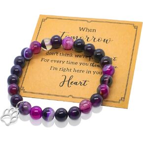 Dog Memorial Bracelet Gifts for Loss of Dog Pet Memorial Gifts for Dogs Remembrance Gift Pet Loss Sympathy Gifts for Dogs Cats in Kuwait