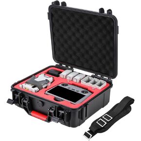 جراب GardTok Mini 4 Pro الصلب، حقيبة تخزين ذات هيكل صلب مقاوم للماء، حقيبة حمل للسفر لـ DJI Mini 4 Fly More Combo مع ملحقات طائرة بدون طيار لوحدة التحكم DJI RC 2 in Kuwait