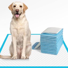 IMMCUTE Dog Pee Pads Extra Large 28"x34", X-Large Training Puppy Pee Pads Super Absorbent & Leak-Proof, XL Disposable Pet Piddle Pad and Potty Pads for Dogs, Puppies, Doggie (120 Count) in Kuwait