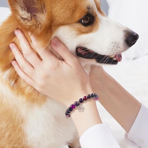 Dog Memorial Bracelet Gifts for Loss of Dog Pet Memorial Gifts for Dogs Remembrance Gift Pet Loss Sympathy Gifts for Dogs Cats in Kuwait